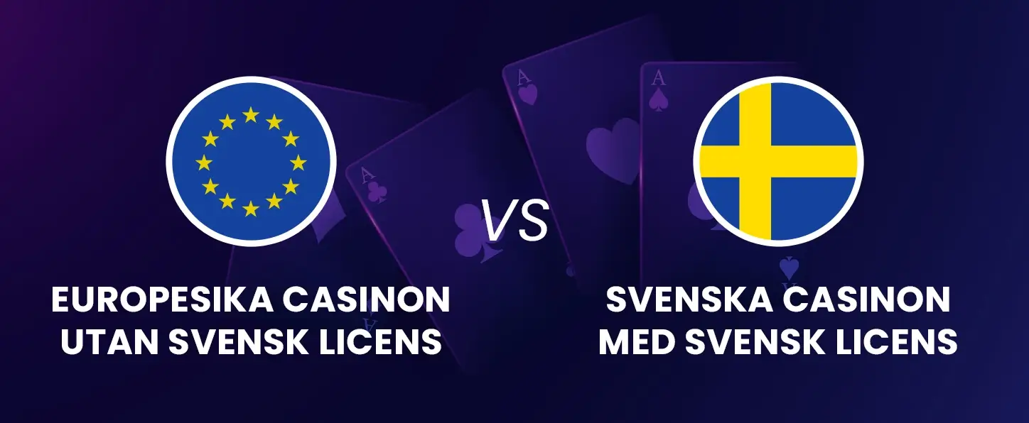 skillnad pÄ casinon utan svensk licens och med svensk licens